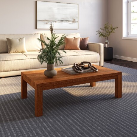 Mesa De Centro Nature Rústico Oscuro U