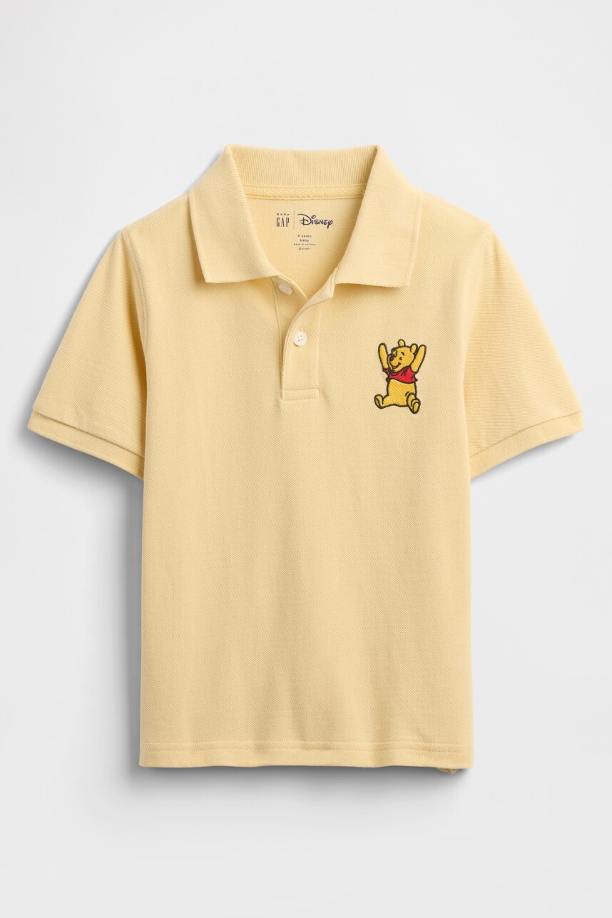 Remera Polo Pique Disney Toddler Niño New Chamois