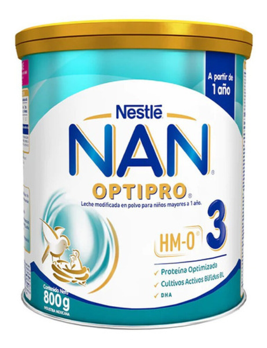 Nan Optipro 3 800grs – Leche De Crecimiento Infantil