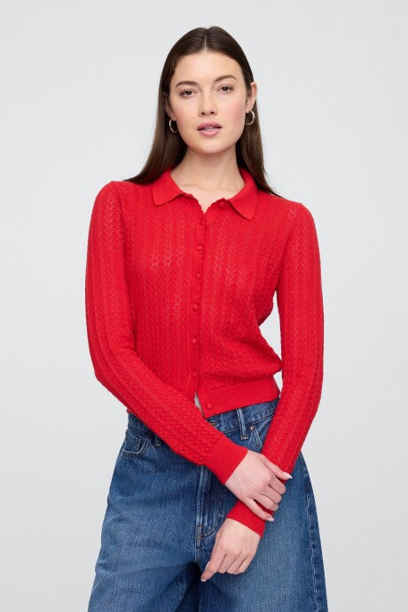 Saco Stitch Mujer Tomato Sauce