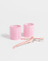 Accesorios Pelo Set Hair Care Set De Accesorios Para Pelo - Rosa Claro