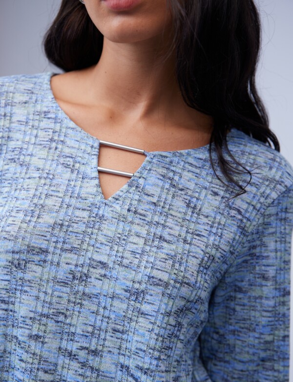 Blusa Melange CELESTE/MULTI
