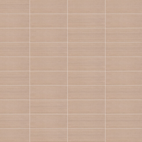 Ceramica Greige Mate Decorado Ripado 45X120Cm Pared GAMAS DE BEIGE