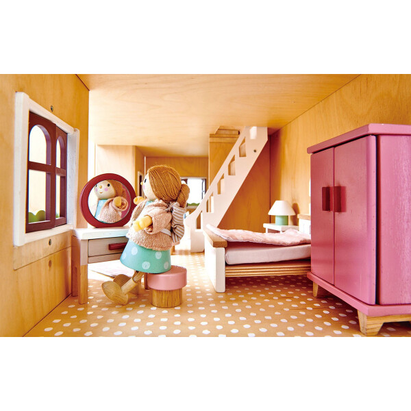 Juguete Muebles Dormitorio Casita Muñecas Tender Leaf Niños Juguete Muebles Dormitorio Casita Muñecas Tender Leaf Niños