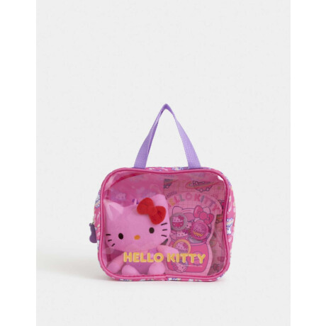 Set De Librería En Cartera ''hello Kitty'' Fucsia Claro