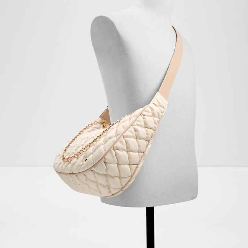 KAILIA LIGHT BROWN QUILTED SYNTHETIC LIGHT BROWN