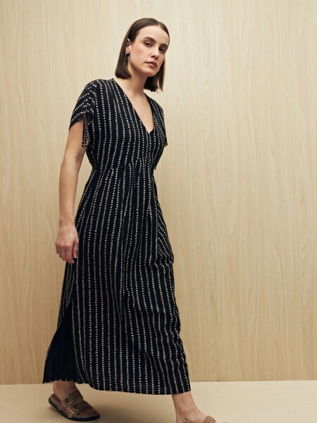 VESTIDO ALLIE MANGOLD NEG CIRC