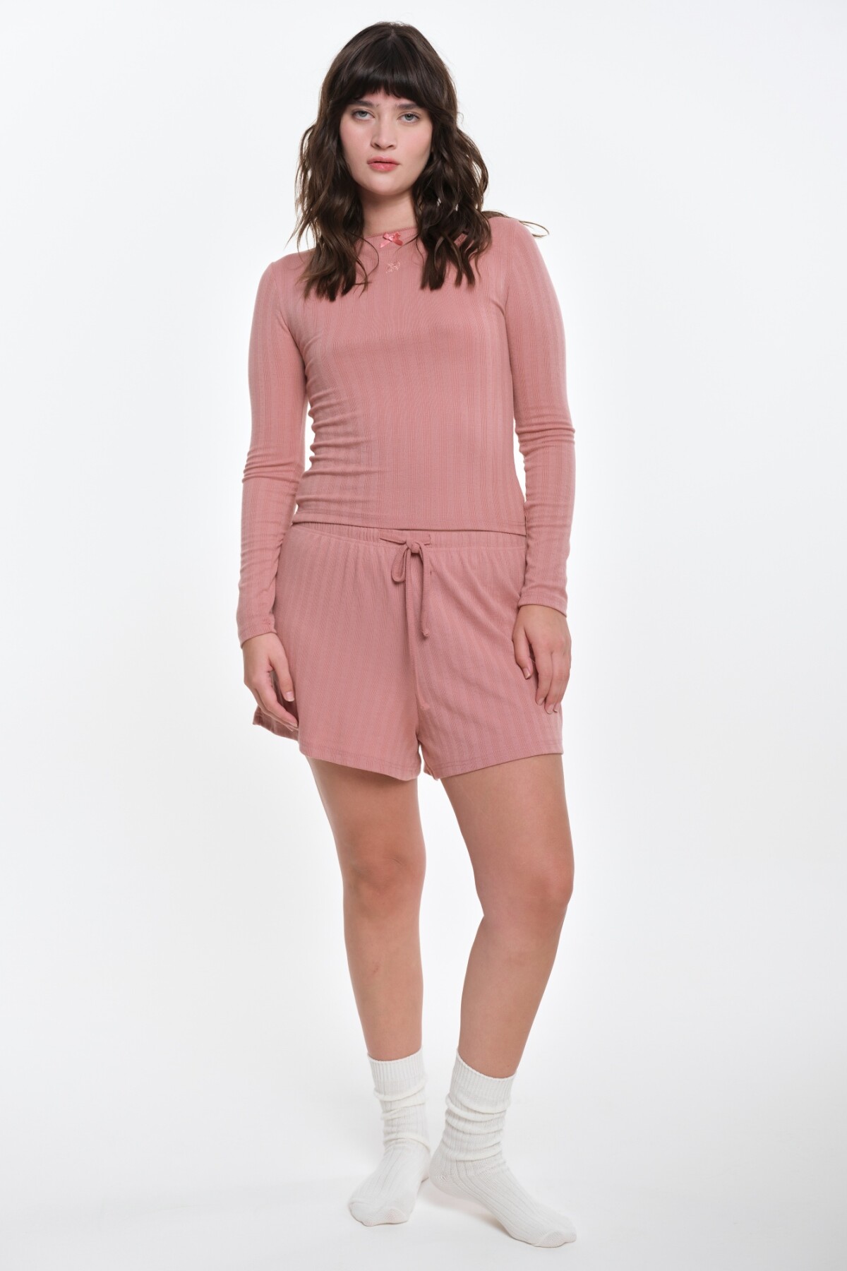 Remera Keswick Rosa Palo