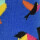 Medias estampadas para niños - Colores surtidos - Azul con pingüinos