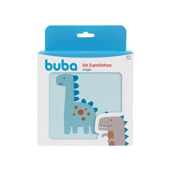Set x3 tupper animales BUBA dino magic