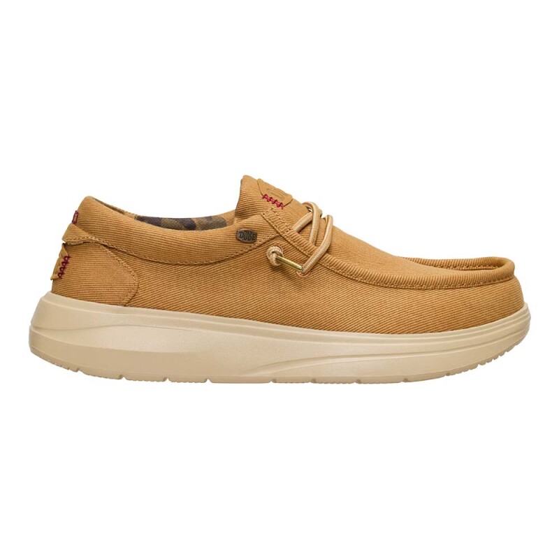 Wally COMF Worn Twill Hombre Bone Brown/olive Grey