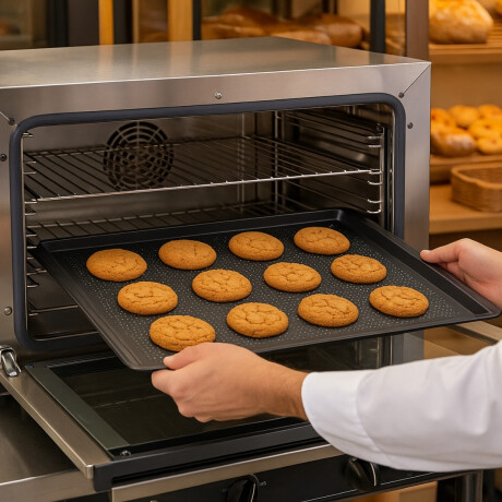 Bandeja Perforada para Panaderia de Aluminio Antiadherete 46 x 33 cm Bandeja Perforada para Panaderia de Aluminio Antiadherete 46 x 33 cm