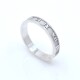 Anillo en oro 18k blanco Atlas Tiffany & co Italy Anillo en oro 18k blanco Atlas Tiffany & co Italy