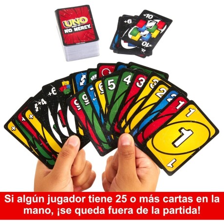 Juego de Cartas Uno No Mercy 001
