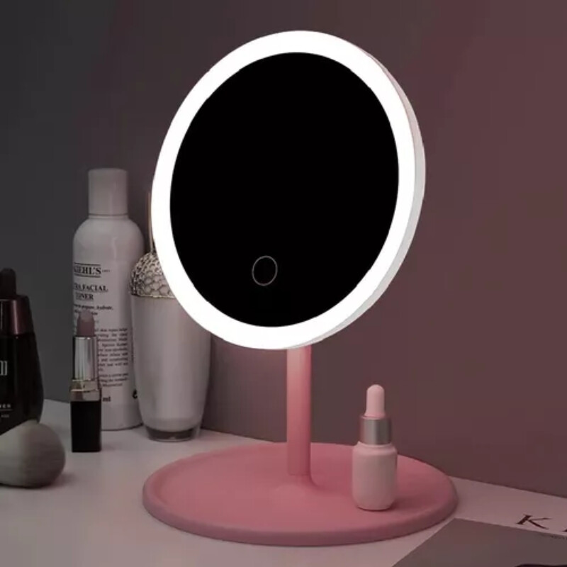 Espejo de Led Rosado