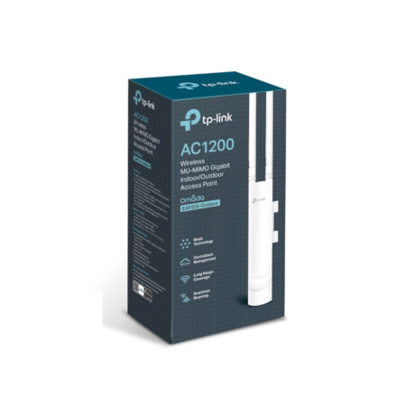 Tp-link - Punto de Acceso Mesh EAP225-OUT. Doble Banda 2,4GHZ, 5GHZ. Certificación IP65. X 1 Puerto 001