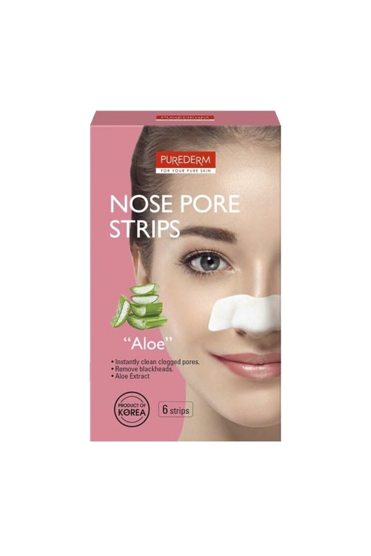 Nose Pore Strips Aloe Varios