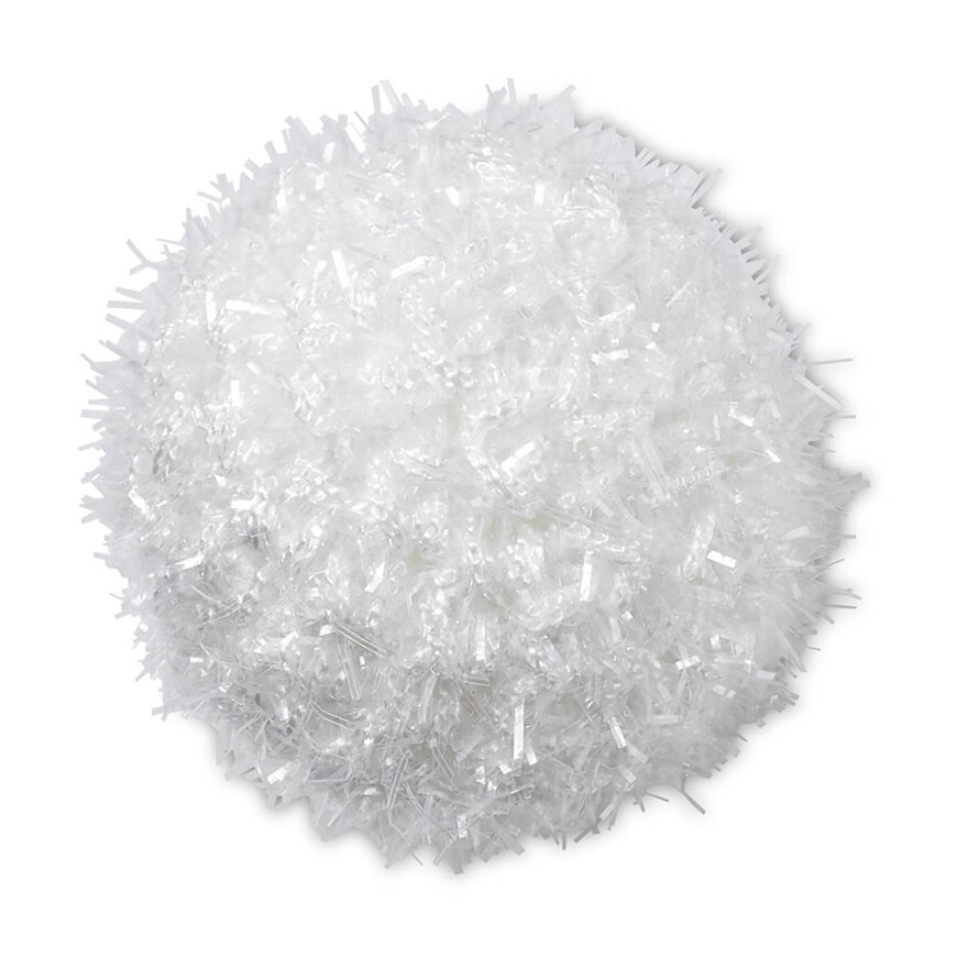 Jibbitz White Metallic Puff Ball Multicolor