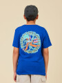 T-SHIRT RONIN TEEN RUSTY Azul