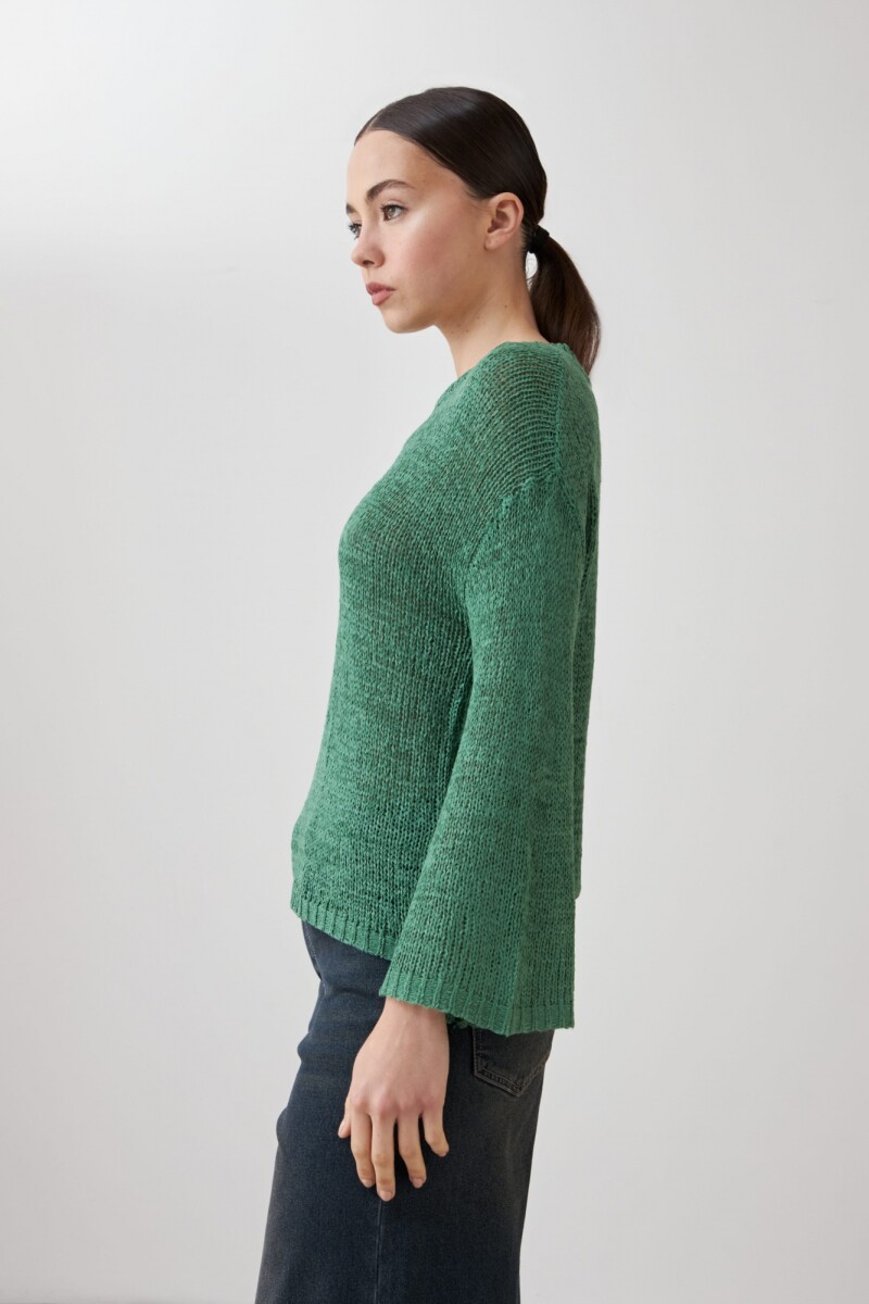 Sweater cinta verde