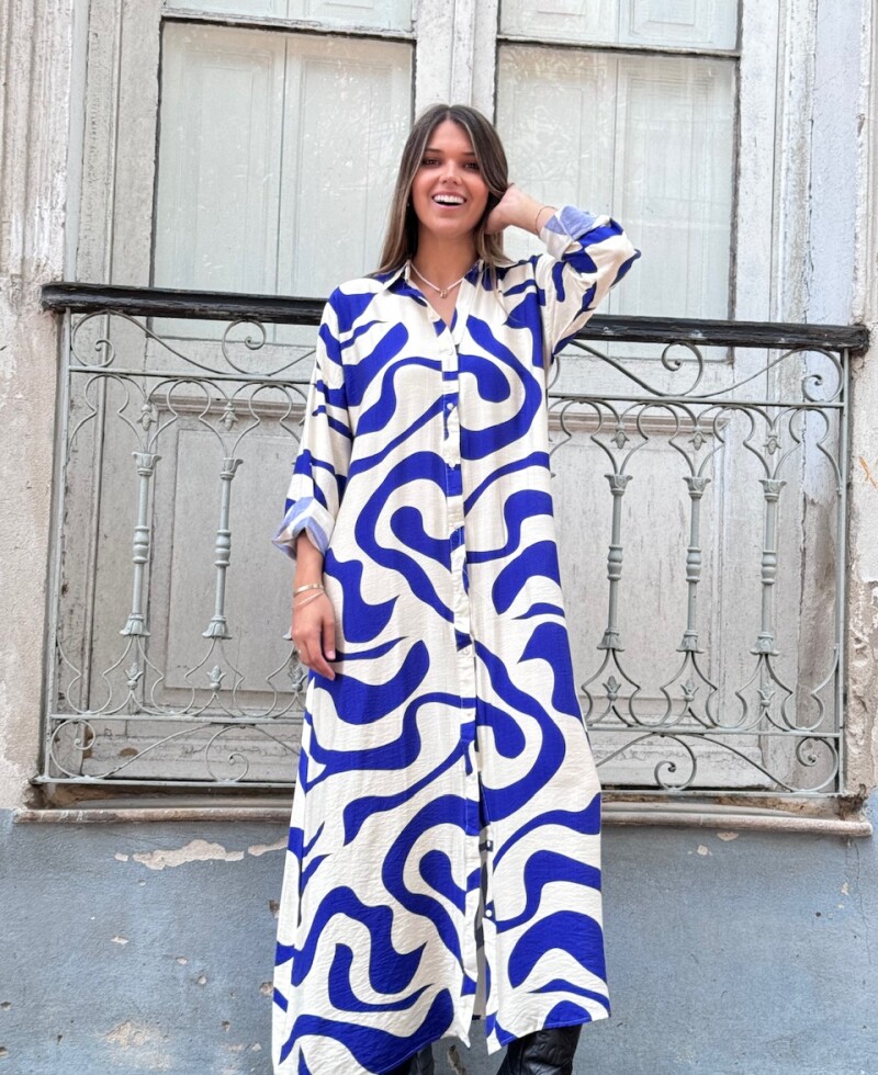 Vestido Valeria azul