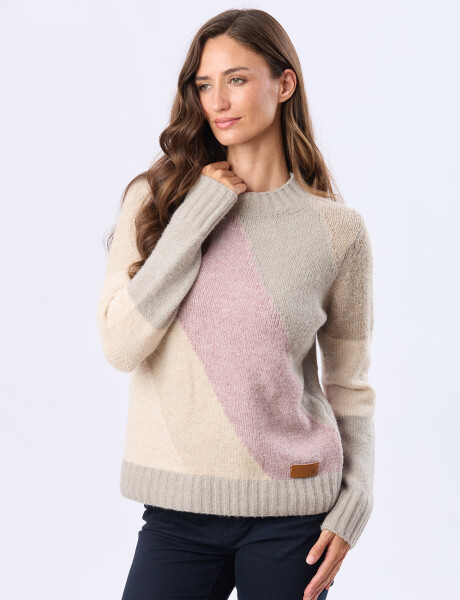 BUZO TEJIDO DE ABRIGO Rosa