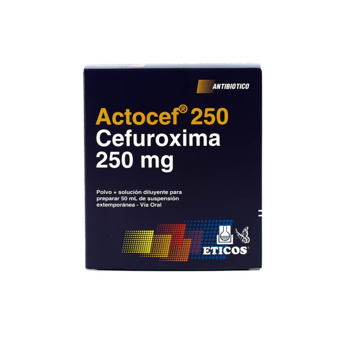 ACTOCEF 250 MG. SUSP. FRASCO X 50 ML. única