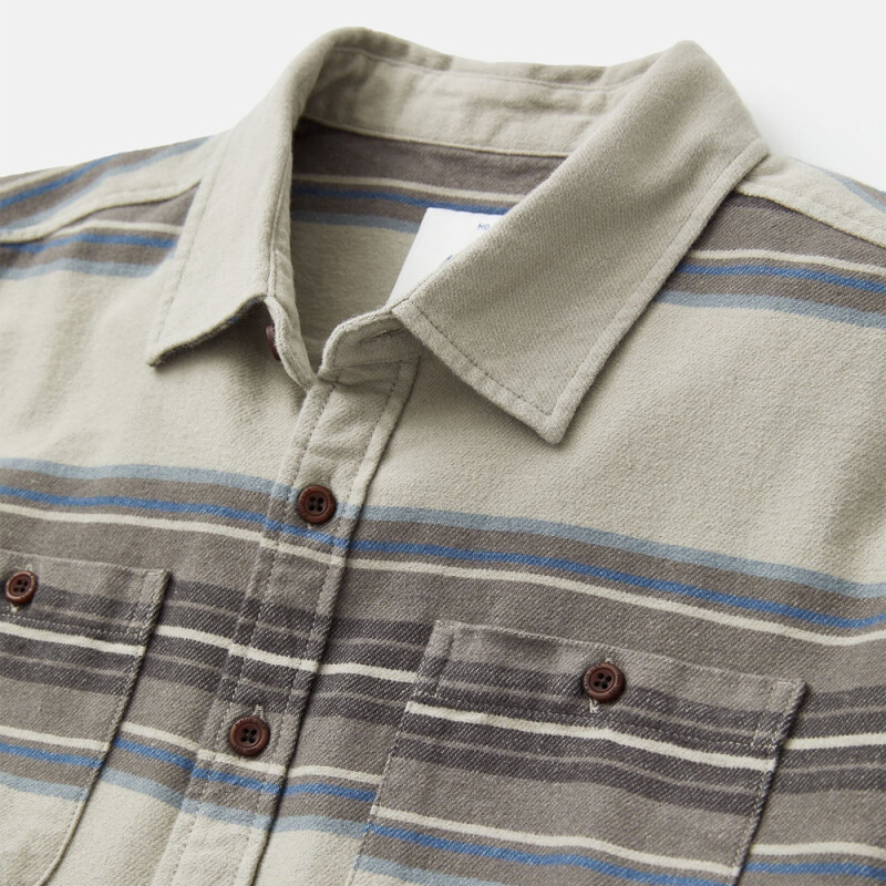 Camisa ML Katin Sierra Flannel Beige Camisa ML Katin Sierra Flannel Beige