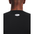 UA HG Armour Comp SS-WHT BLK-001