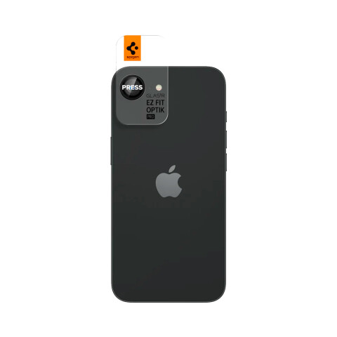 Spigen Protector Camara Glas.tR EZ Fit iPhone SE (2025) - Black Spigen Protector Camara Glas.tR EZ Fit iPhone SE (2025) - Black