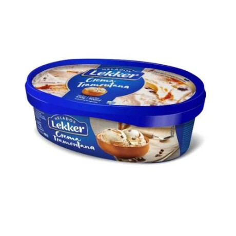 HELADO LEKKER 900ML CREMA TRAMUNTANA HELADO LEKKER 900ML CREMA TRAMUNTANA