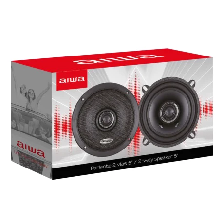Parlante de 2 Vías 5'' Para Auto Aiwa Aws1365p 100w 001