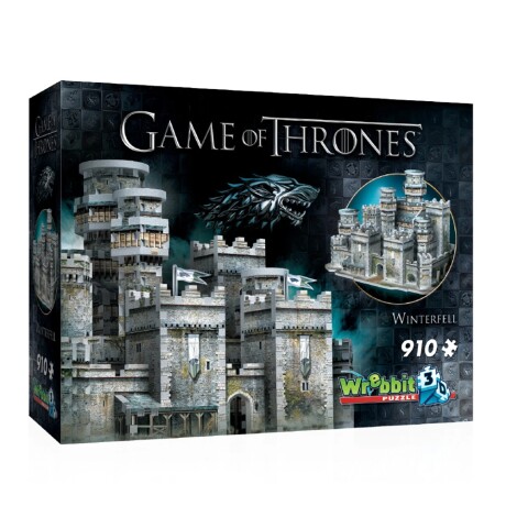 Puzzle 3D Maqueta de Game Of Thrones Winterfell 910 Piezas Multicolor