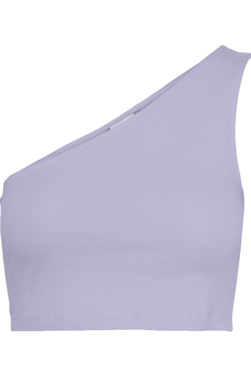 Top Kerry Cropped Languid Lavender