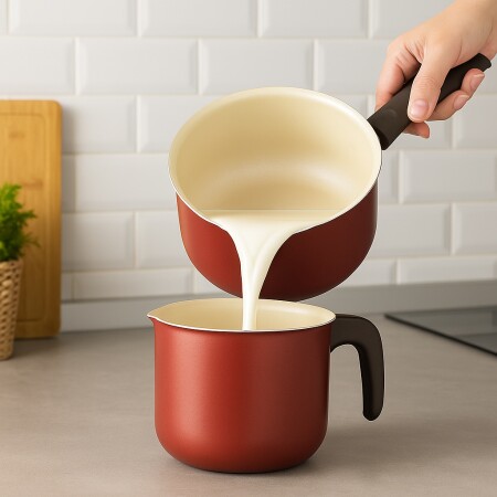BABY SET HERVIDOR 10CM + OLLA 14CM BABY SET HERVIDOR 10CM + OLLA 14CM