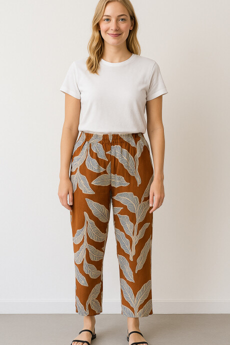Pantalon Saia Estampado 1