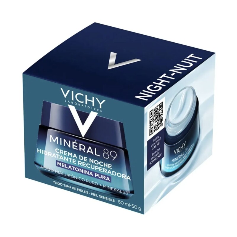 Crema de Noche Vichy Mineral 89 Night 50 ml Crema de Noche Vichy Mineral 89 Night 50 ml