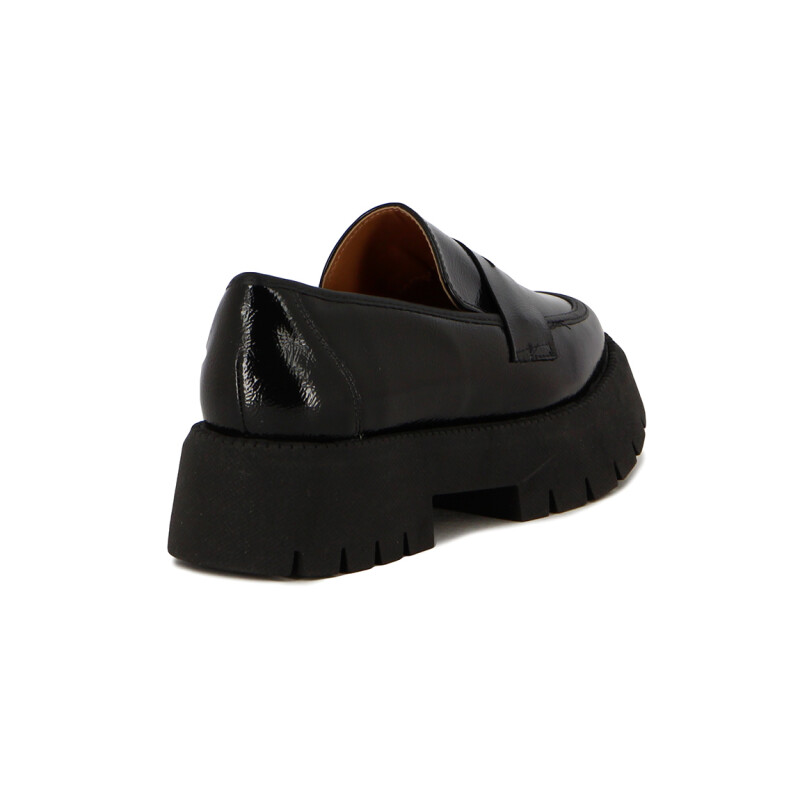 Mocasines Mujer Vizzano Suela Alta Negro