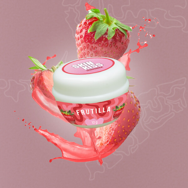 VASELINA PARA LABIOS BANANA 10GR FRUTILLA