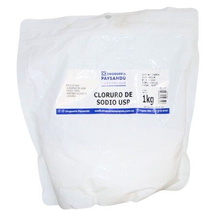 Cloruro de sodio USP 1 kg