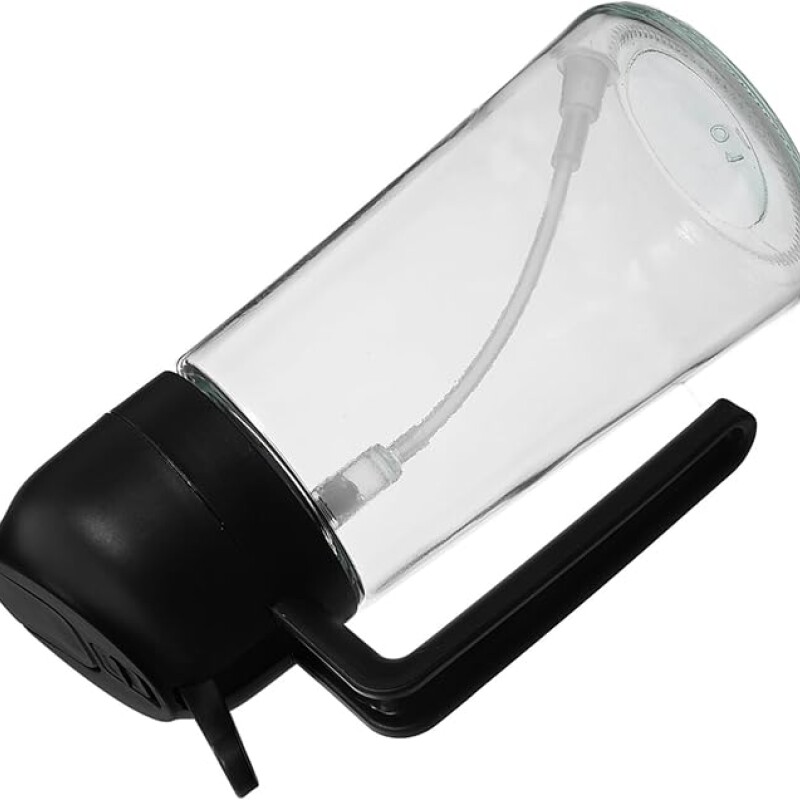 Pulverizador y dispensador de aceite 2 en 1 negro