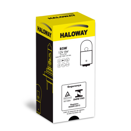 LAMPARA COMBO 10 LAMPARAS R5W 12V HALOWAY LAMPARA COMBO 10 LAMPARAS R5W 12V HALOWAY