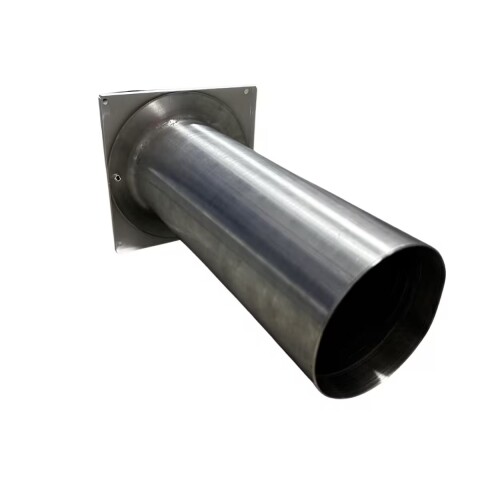 Rejilla ventilación metálica 15x15 tubo largo 100mm C/orificio Rejilla Ventilación Metálica 15x15 Tubo Largo 100mm C/orificio