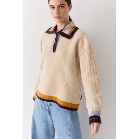 Buzo Polo Golf Crudo