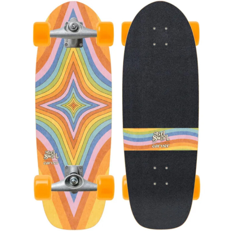 Surf skate Carver Grlswirl Daydream 28" X 9.25" Cx Surf skate Carver Grlswirl Daydream 28" X 9.25" Cx