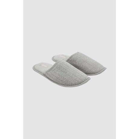 Pantufla basic inv26 Gris oscuro