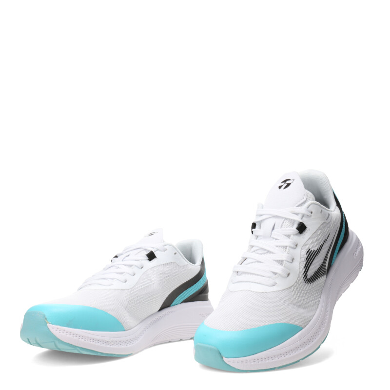 Championes Unisex Topper Stance 3 Blanco - Azul