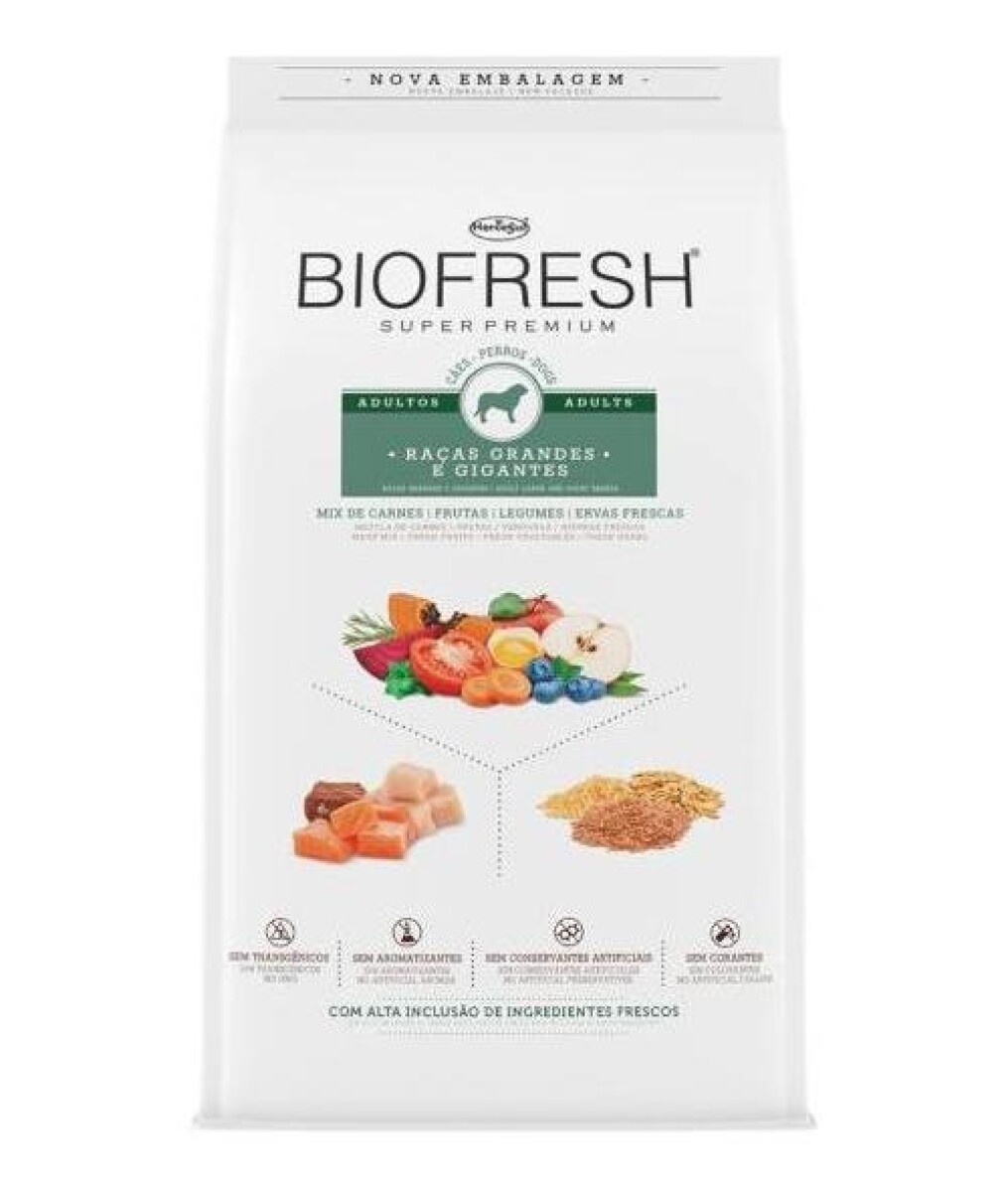 Biofresh adulto raza grandes y gigantes 15kg + REGALOS 