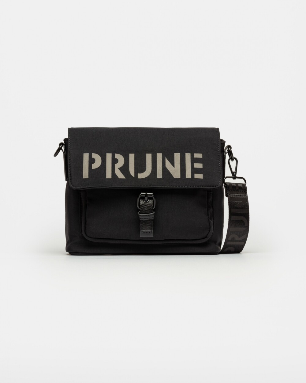 Bandolera Flight En Nylon Negro