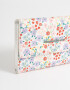 Billetera Color Block Billetera Con Solapa - Estampado Flores